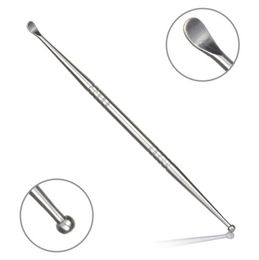 Latest Cool Portable Titanium Nail Tip Straw Spoon Shovel Scoop Spade Snuff Snorter Sniffer Wax Oil Rigs Wig Wag Smoking Tool DHL