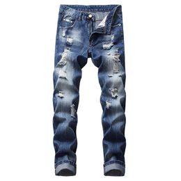 Boy's Jeans ex Branded casual todos los días de color azul vaquero elasicated en la cintura 