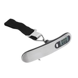 Portable Travel Tare 110lb LCD Hanging Digital Suitcase Luggage Scale ready to ship RRA11806