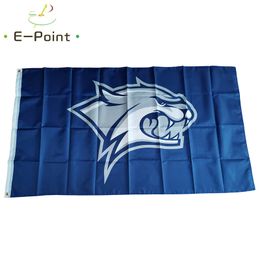 NCAA New Hampshire Wildcats Flag 3*5ft (90cm*150cm) Polyester flag Banner decoration flying home & garden flag Festive gifts