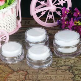 15/20/30/50g Travel Face Cream Lotion Cosmetic Container Creamer Packing Box Empty Makeup Jar Pot F20171993good qualtity