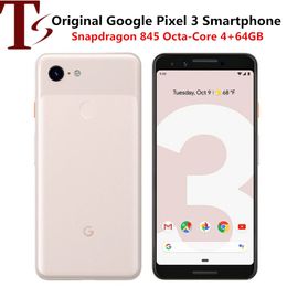 Refurbished Google Pixel 3 Octa Core 5.5 Inch 4G LTE phones 4GB RAM 64/128GB ROM 12MP Android Original Unlocked Smartphone 1pc