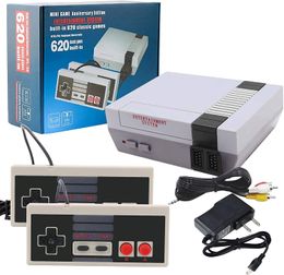 Handheld Games Console,AV Output Built-in 500/620 Classic Video Games for Kids Birthday Gift NES US 8 Bit Gaming Player Toy