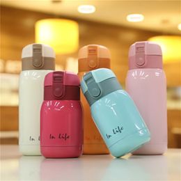 Hot Sale New Cute Mini thermos Stainless Steel Vacuum Cup light and portable kids water bottle Coffee Tea Mugs Thermocup 201221