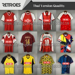 2005 06 Retro HIGHBURY 2000 FOOTBALL JERSEY SOCCER 91 93 PIRES HENRY REYES 04 05 Retro JERSEY 98 99 BERGKAMP 02 03 ADAMS 04 05 Long sleeve