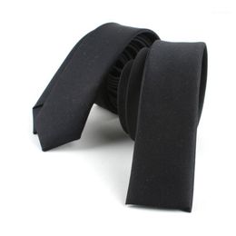 Neck Ties Sitonjwly Women's Flat-Headed Thin Necktie Fashion Black Men's Cravats Skinny Tie For Men Accesorios Mujer Vestir Custom