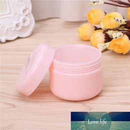 Refillable Bottles Travel Face Cream Lotion Cosmetic Container Plastic Empty Makeup Jar Pot 5 Colors 10g/20g/50g/100g