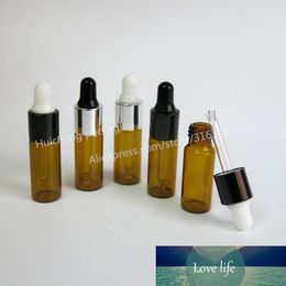 50 X Refillable 5ml Amber Glass Dropper Bottle 5cc Mini Brown Dropper Glass Vial 5cc Glass Container Small Dropper Container