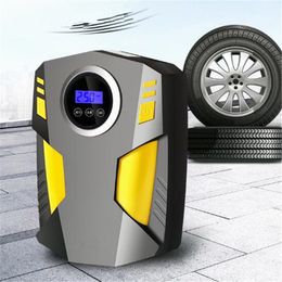 Car Portable Air Copressor Pump Digital Tyre Inflator 150 PSI 120W Auto Air Pump for Car Motorcycle LED Light Tyre Pump