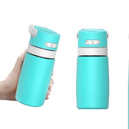 Creative Bluetooth Music Tumbler Waterproof Speaker Double Wall Thermos Stainless Steel Water Bottle Portable Cup Sea Shipping IIA876
