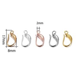 12pcs 17x8mm Copper Rose Gold French Earring Hooks Ear Clasps Settings Ear Wires For Diy Jewellery Making Findings Accessories H jllmUl