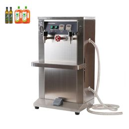 Double head liquid filler electric filling machine for cosmetic oil water milk vertical quantitative filling machine