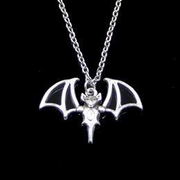 Fashion 22*32mm Bloodsucking Bat Pendant Necklace Link Chain For Female Choker Necklace Creative Jewelry party Gift