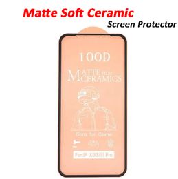 Matte Screen Protector for XiaoMi Mi CC9 Pro 10 Ultra 10T 10S 11 Lite RedMi 9A 9C Note 9 5G 8T K30 K40 POCO X3 anti-fringerprint Soft Ceramic Full Glue Cover protector