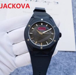 Mens Watches 42mm Black Blue Rubber Buckle Automatic Mechanics Movment reloj de lujo Sapphire 5ATM waterproof Watch
