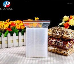 Gift Wrap D&P 500pcs Various Size Transparent Self Seal Gifts/Cookie/crafts/grocery Storage Bag Pouches Clear Zipper Plastic Packaging Bag1