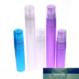 1pc 5/10 Ml Mini Refillable Sample Perfume Plastic Bottle Travel Empty Spray Atomizer Bottles Cosmetic Packaging Container