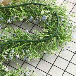 Gifts for women 130cm Gypsophila Plant Vine Artificial Plants Garland Hanging Wall Wedding Decoration Wreath Photography Props Gypsophila Rattan