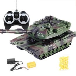 1:32 Military War RC Battle Tank Heavy Large Interactive Remote Control Toy Car 201208