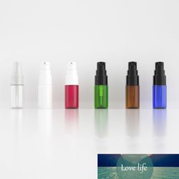 10ml X 50 Mini Lotion Cream Pump Plastic Bottle 10g Travel Size Empty Plastic Cosmetic Packaging Containers 1/3 Oz Hotel Bottles