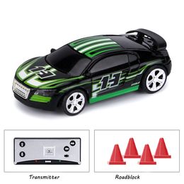 2.4G 1/58 Mini RC Remote Control Racing Car with Light APP Control Multiplayer Vehicle Drift-Buggy Bluetooth radio Toy Kid