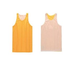 Men Anti-pilling Breathable Basketball Jerseys Polyester Anti-wrinkle College Basketball Shirts Yellow