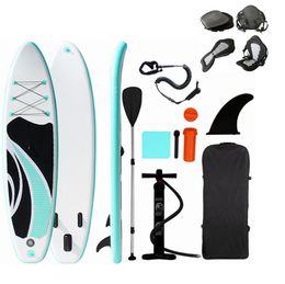 320x76x15cm Stand Up Paddle Board Inflatable Surfboard SUP Kayak Boats for All Levels With EVA Chair Sale IN Italy UK Spain France