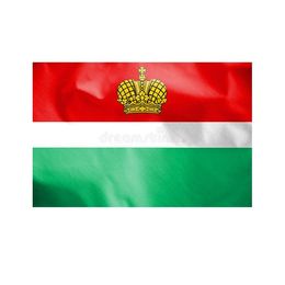 Kaluga Oblast Flag 3x5 FT Double Stitching Banner 90x150cm Party Gift 100D Polyester Digital Printing High Quality!