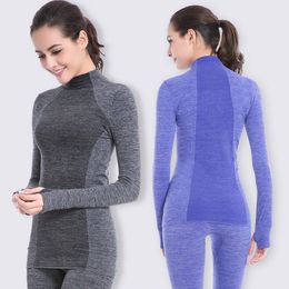 Fanceey 2pcs Warm Long Johns for Women Thermal Underwear Women Second Skin Winter Female Thermal Clothing Woman Thermal Suit 201027