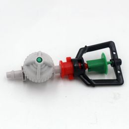 Watering Equipments 20pcs Rotary Nozzle With 1/4"Antidrip Connector Greenhouse Irrigation Garden Water M1831