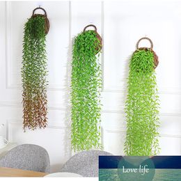 5Pcs Artificial Plants Tropical Willow Leaf Wicker Leaves Osier Garden Home Decoration Accessories Plastic Planta