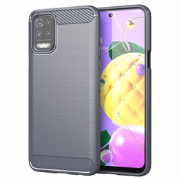 Silicon For Samsung Galaxy S20 FE Cover Soft Gel Skin Carbon Fibre Protective Samsung Galaxy A42 M51 M31 Prime M31s A21s A21 A11 Case