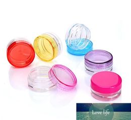 10Pcs 5ml Empty Cosmetic Jar Pot Clear Eyeshadow Powder Cream Bottle Box Small Sample Eyeshadow Makeup Cream Lip Balm Container