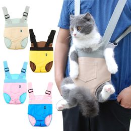 Pet Carrier for Cat Carrier Adjustable Backpack Outdoor Travel Pet Products Pad Bags for Cat Supplies LJ201201