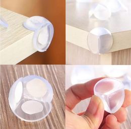 Baby Safety Corner Guards Cushions Rubber Transparent Thickened Protector Care Ball Shaped Table Edge Anti-collision Cushion with Sticker