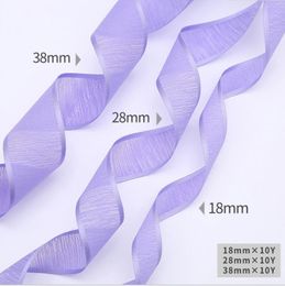 Transparent ribbon edging bowknot Party Supplies decorative bouquet DIY ribbons material wedding other parties are available