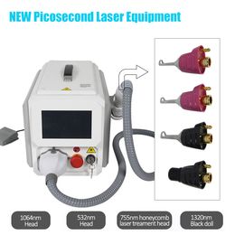 Picolaser q switch nd yag laser removal tattoo remove picosecond machine q-switch picoseconed beauty equipment