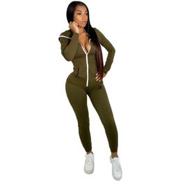 Sport Women Two Piece Set Tracksuits Outfits Designer Fashion Solid Color Casual Ladies Clothing Suspenders Tops Pants Suit Plus Size StreetWear Clothes