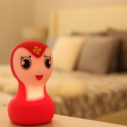 Cute Cartoon Snake Pat Light USB Charging Table Lamp Home Decor for Baby Kids Touch Control Night light