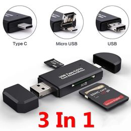 Mini OTG Card Reader High Speed USB 2.0 Micro SD T-Flash TF Memory OTG Card Reader for Mobile Phone Tablet PC CardReader