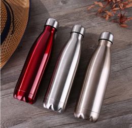 350/500/1000ml Thermal Cup Vacuum Flask Heat Water Bottle Stainless Steel Heat Insulation Drink Bottle Thermos Vacuum Portable LJ201218