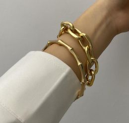 Ladies retro coin multi-layer jewelry temperament versatile bamboo chain creative bracelet GD759