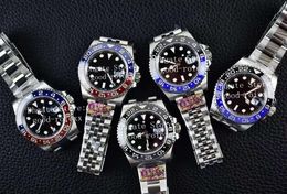 Watches For Men Men's Automatic Cal.3186 Clean Maker Watch 904L Steel 116710 Jubilee Bracelet 126710 Eta Luminous 116719 Red Blue Ceramic Bezel 3285 Wristwatches