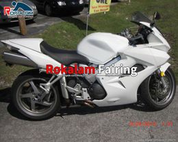 Motorcycle For Honda VFR800 VFR 800 White ABS Fairings 2008 2009 2010 2011 2012 Moto Fairings Parts (Injection Molding)
