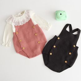 Korean Japan Style Autumn Newborn Cotton Clothes Rompers Infant Girls Baby Boys Fashion Brand Jumpsuit Clothing1