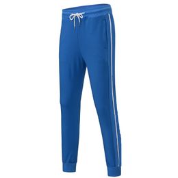 2021Mens Joggers pants casual trousers Hip-hop pants Fashion Sweatpants Stripes Panalled Pencil Jogger Pants Asian size 8color K50-2H