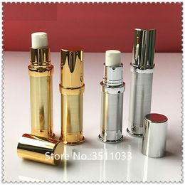 30PCS Small Empty Airless Pump Bottle Portable Vacuum Cosmetic Travel Lotion Silver Gold Color 5ml 10ml