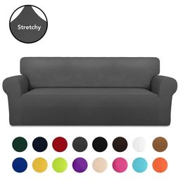 Modern Stretch Sofa Cover for Living Room Couch Slipcover Armchair Furniture Protector Elastic Cover for Sofa 1/2/3/4 Seater 201222