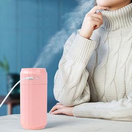 300ML Caned Air Humidifier Essential Aroma Diffuser USB Purifier Atomizer for Car Office USB Mini Cold Firework Humidifier