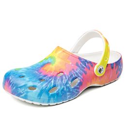 Lolita Mule Garden Clogs 2022 Womens Mule Clogs Printing Slippers Indoor Garden Shoes Ladies Shoes